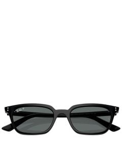 Ray-Ban Zaya Bio-based Polarized montura negra lentes grises 53-19 gafas de sol