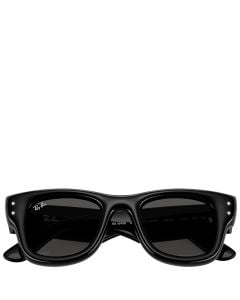 Ray-Ban Wayfarer Puffer Crystal Edition black & strass frame black lenses 47-23 sunglasses