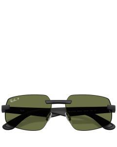 Ray-Ban RB4475 Polarized Lentes Polarizadas montura negra arena lentes verdes 60-16 gafas de sol