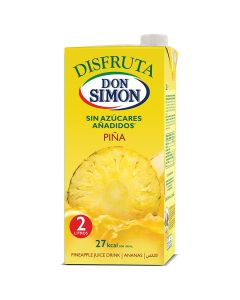 Pineapple nectar Don Simón Disfruta no added sugar 2 l carton