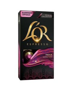 India coffee capsules L'Or nespresso system 10 units