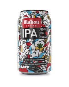 IPA beer Session Mahou 33 cl can