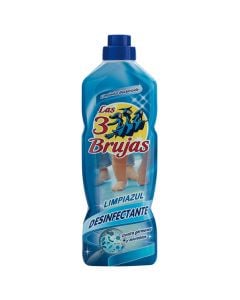 Disinfectant cleaner Las 3 Brujas Limpiazul 1 l bottle