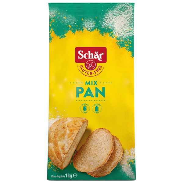 Schär Flour preparation for gluten and lactose free bread Mix B 1 kg bag
