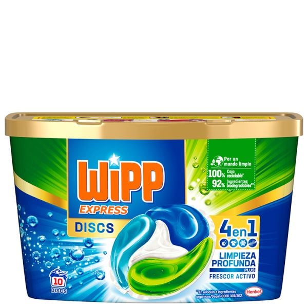 Wipp Express Concentrated washing discs 10 doses
