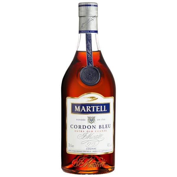 Martell Cordon Bleu giftbox cognac 70 cl