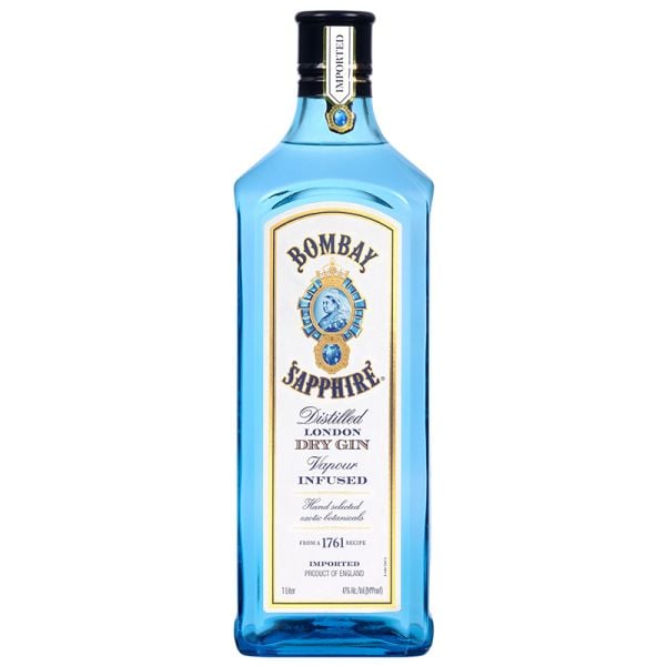 Bombay Sapphire gin 1 litre
