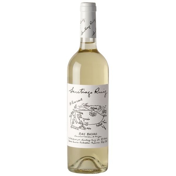 Santiago Ruiz Albariño white wine 75 cl