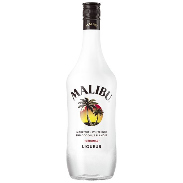 Malibu coconut flavoured rum 1 litre
