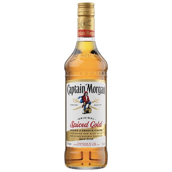 Captain Morgan Spiced Gold rum 1 litre