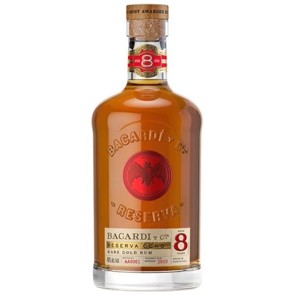 Bacardi Reserva Superior 8 years rum 1 litre