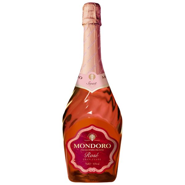 Mondoro Rosé Gran Cuvée sweet sparkling rosé 75 cl