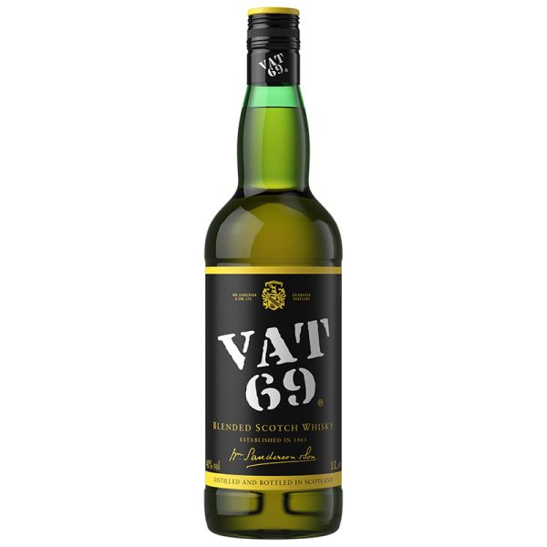 Vat 69 whisky 1 litre