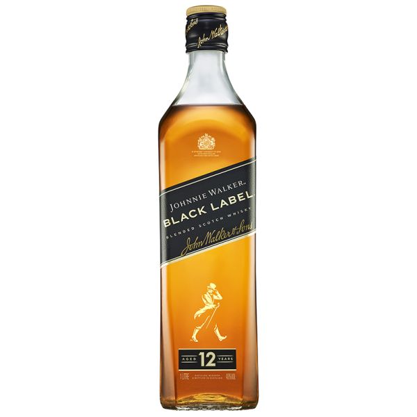 Johnnie Walker Black Label whisky 1 litre