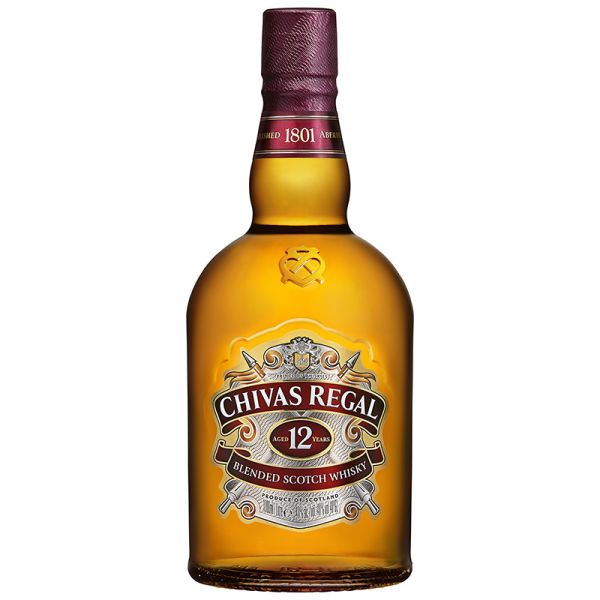 Chivas Regal 12 years whisky 1 litre