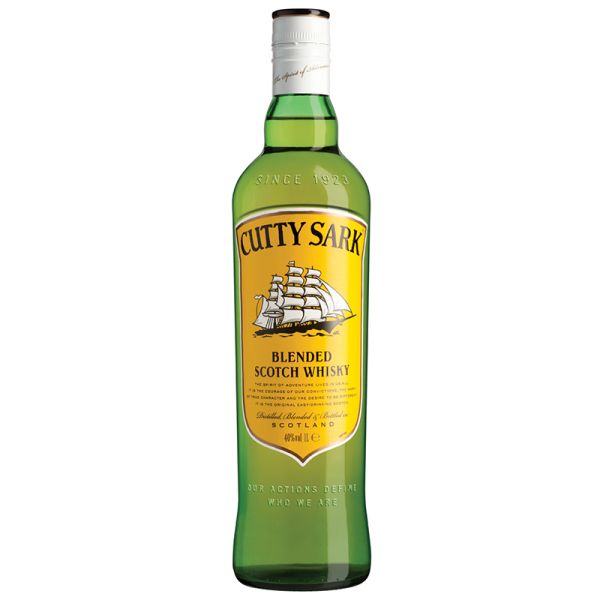 Cutty Sark whisky 1 litre