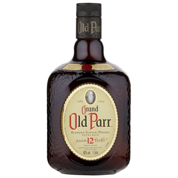 Old Parr Deluxe 12 Years whisky 1 litre