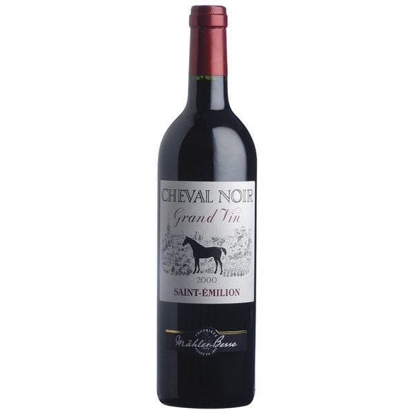 Mähler-Besse Saint-Émilion Cheval Noir red wine 75 cl