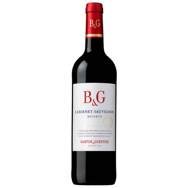 Barton & Guestier Réserve Cabernet Sauvignon red wine 75 cl
