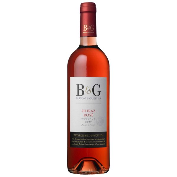 Barton & Guestier Réserve Shiraz rose wine 75 cl