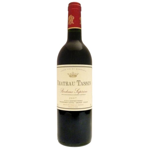 Château Tassin Bordeaux Supérieur red wine 75 cl