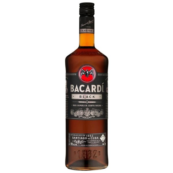 Bacardi Carta Negra rum 1 litre