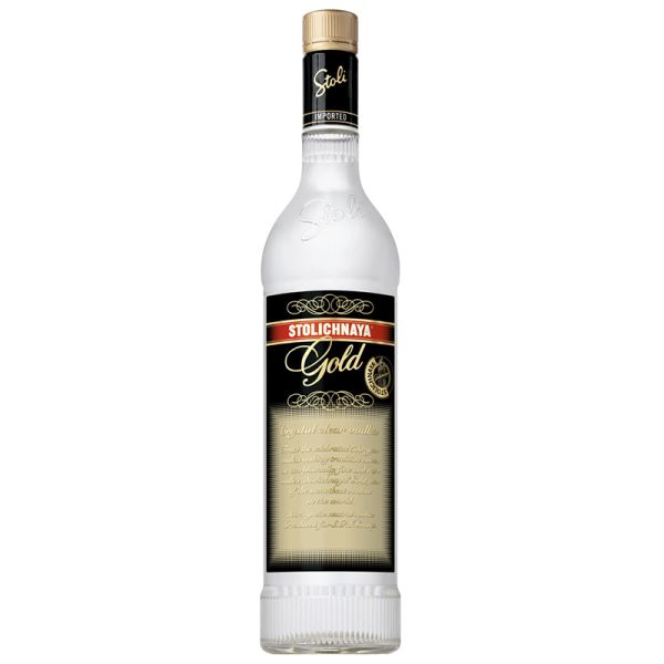 Stolichnaya Gold vodka 1 litre