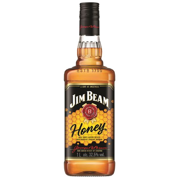 Jim Beam Honey liqueur with bourbon 1 litre