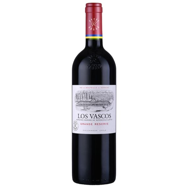 Domaines Barons de Rothschild Los Vascos Grande Réserve Colchagua dry red wine 75 cl