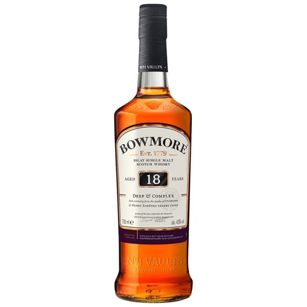 Bowmore 18 years old whisky 1 litre