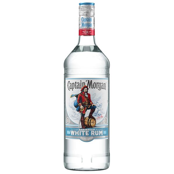 Captain Morgan White rum 1 litre