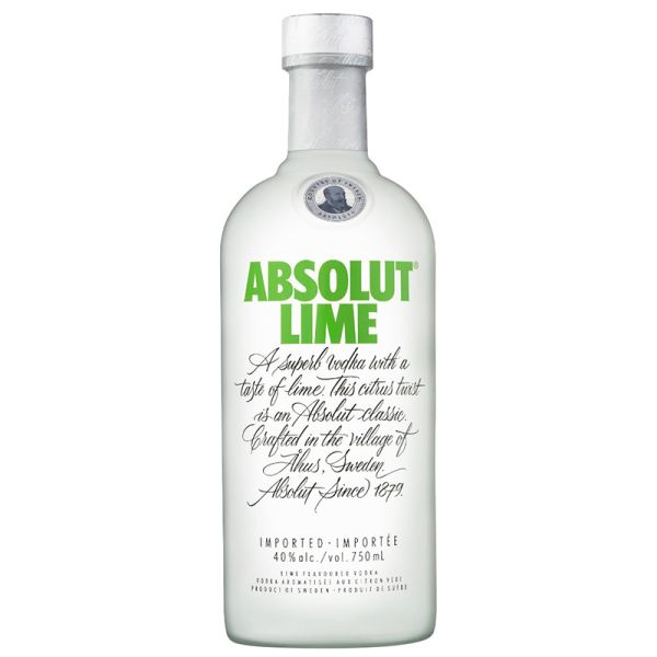Absolut Lime vodka 1 litre