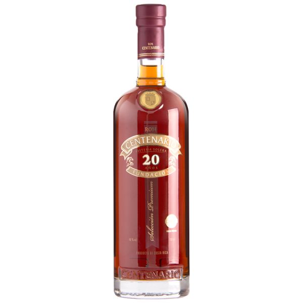 Centenario Fundación 20 years rum 70 cl