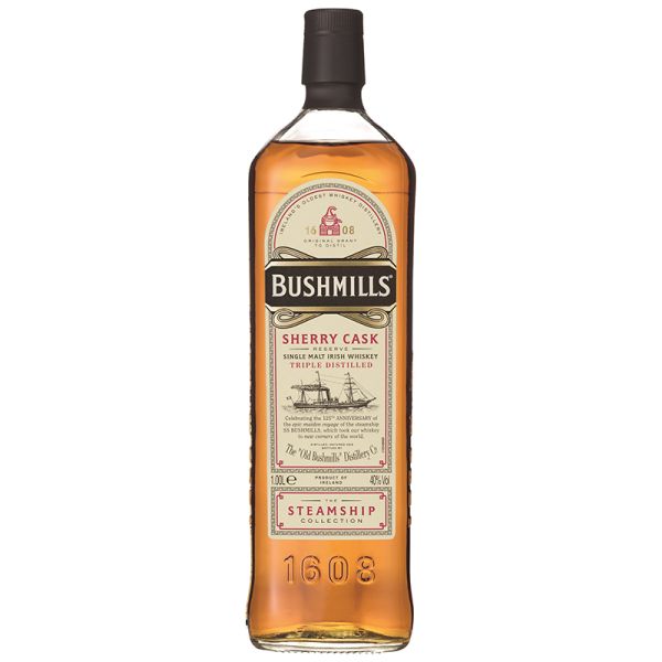 Bushmills Steamship Sherry Cask whisky 1 litre