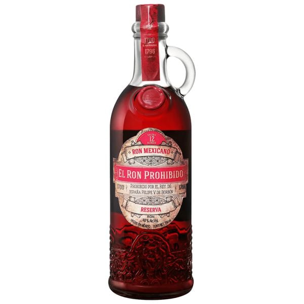 El Ron Prohibido 12 Years Old rum 1 litre