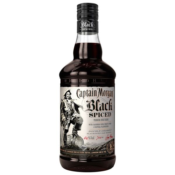 Captain Morgan Black Spiced rum 1 litre