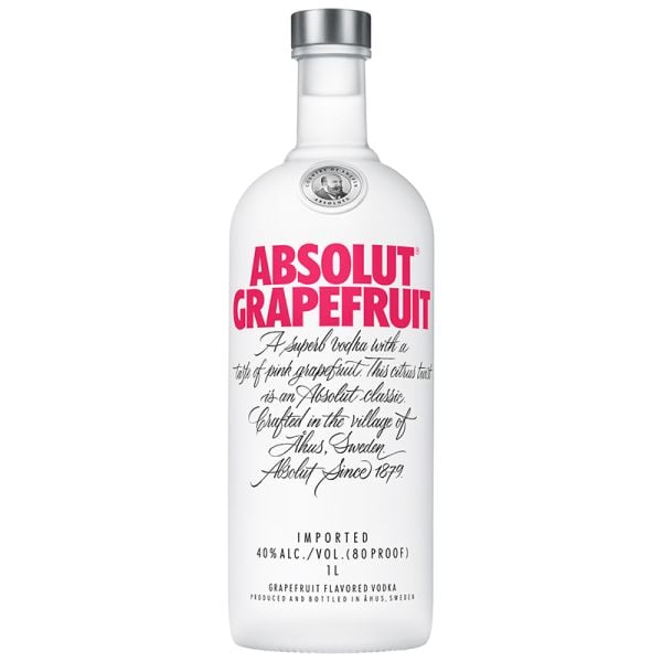 Absolut Grapefruit vodka 1 litre