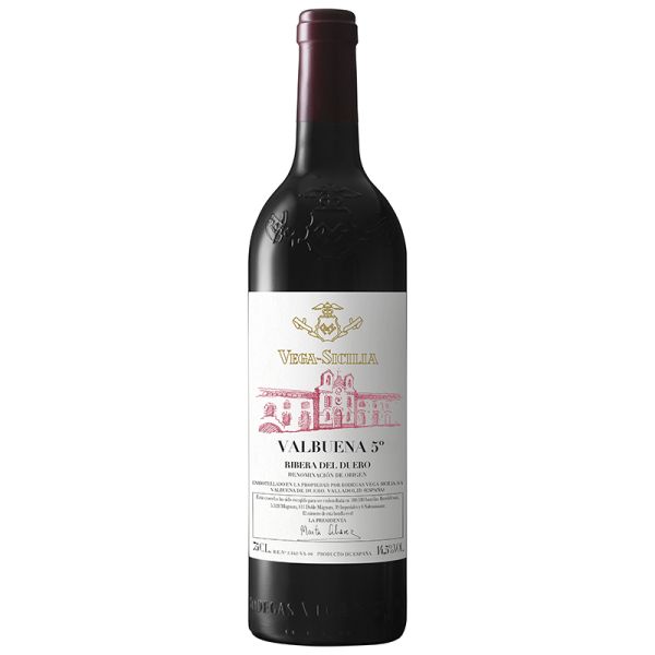Vega Sicilia Valbuena 5º año 2021 red wine 75 cl