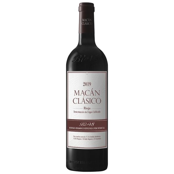 Macán Clasico 2019 red wine 75 cl