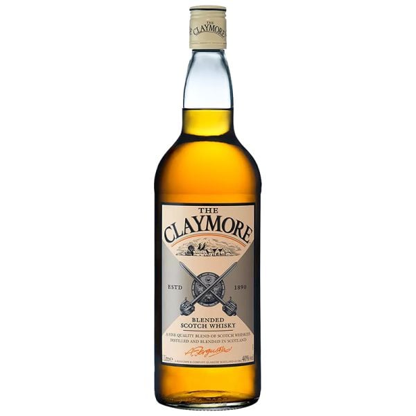 Claymore whisky 1 litre