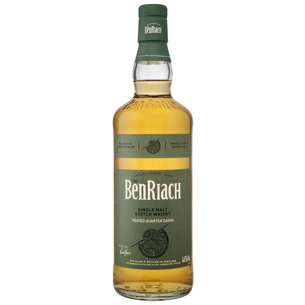 Benriach Quarter Cask Peated whisky 1 litre
