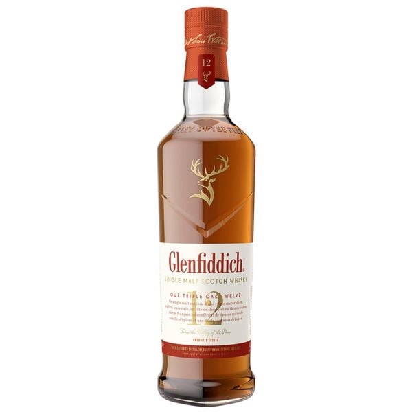 Glenfiddich Triple Oak 12 Years Old gift box whisky 70 cl
