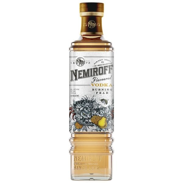 Nemiroff de Luxe Burning Pear vodka 1 litre