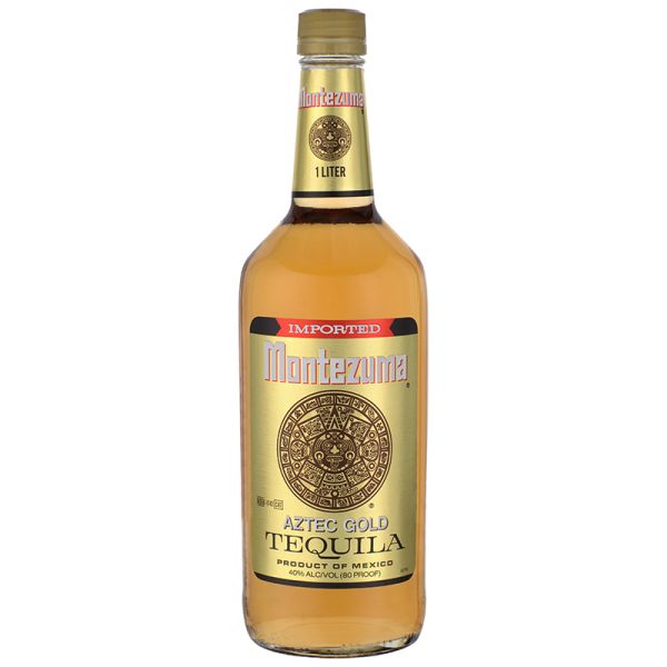 Montezuma Aztec Gold tequila 1 litre