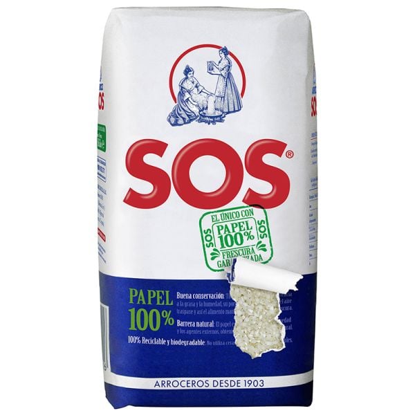 Round Rice SOS 1st quality 1 kg package