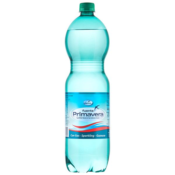 Sparkling mineral water Fuente Primavera 1,5 l pet