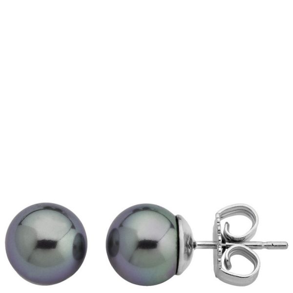 Majorica 00326.03.2.000.701.1 10mm silver earrings