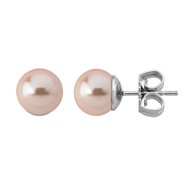 Majorica 00324.44.2.000.701.1 8mm silver earrings