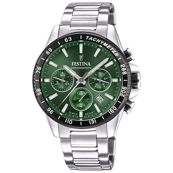Festina F20560/4 chrono gents stainless steel bracelet