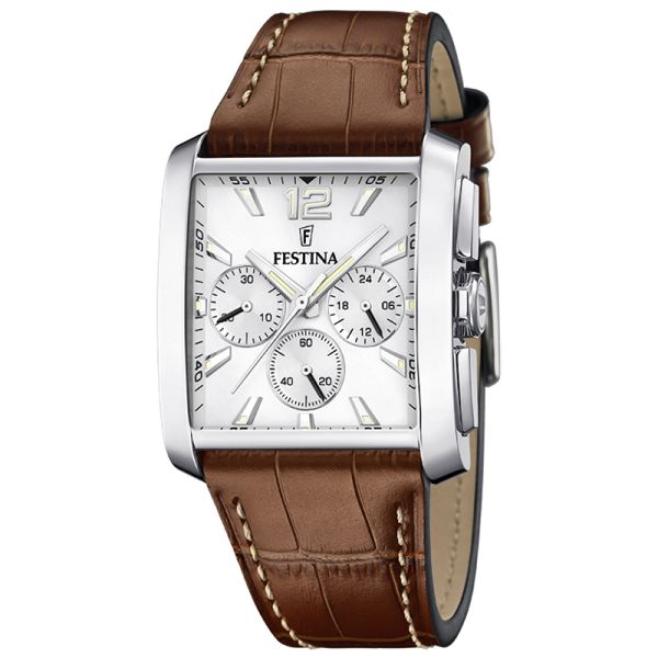 Festina F20636/1 chrono gents leather strap